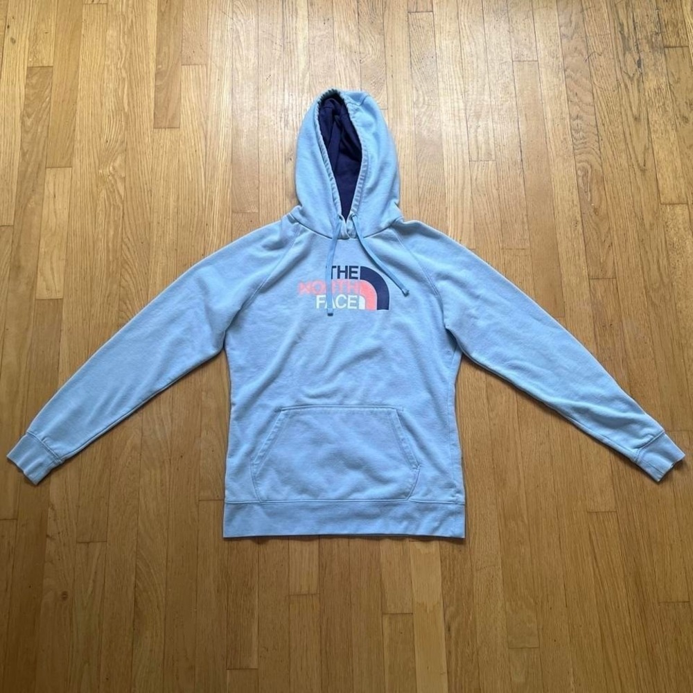 The North Face Blue Hoodie Womens Large